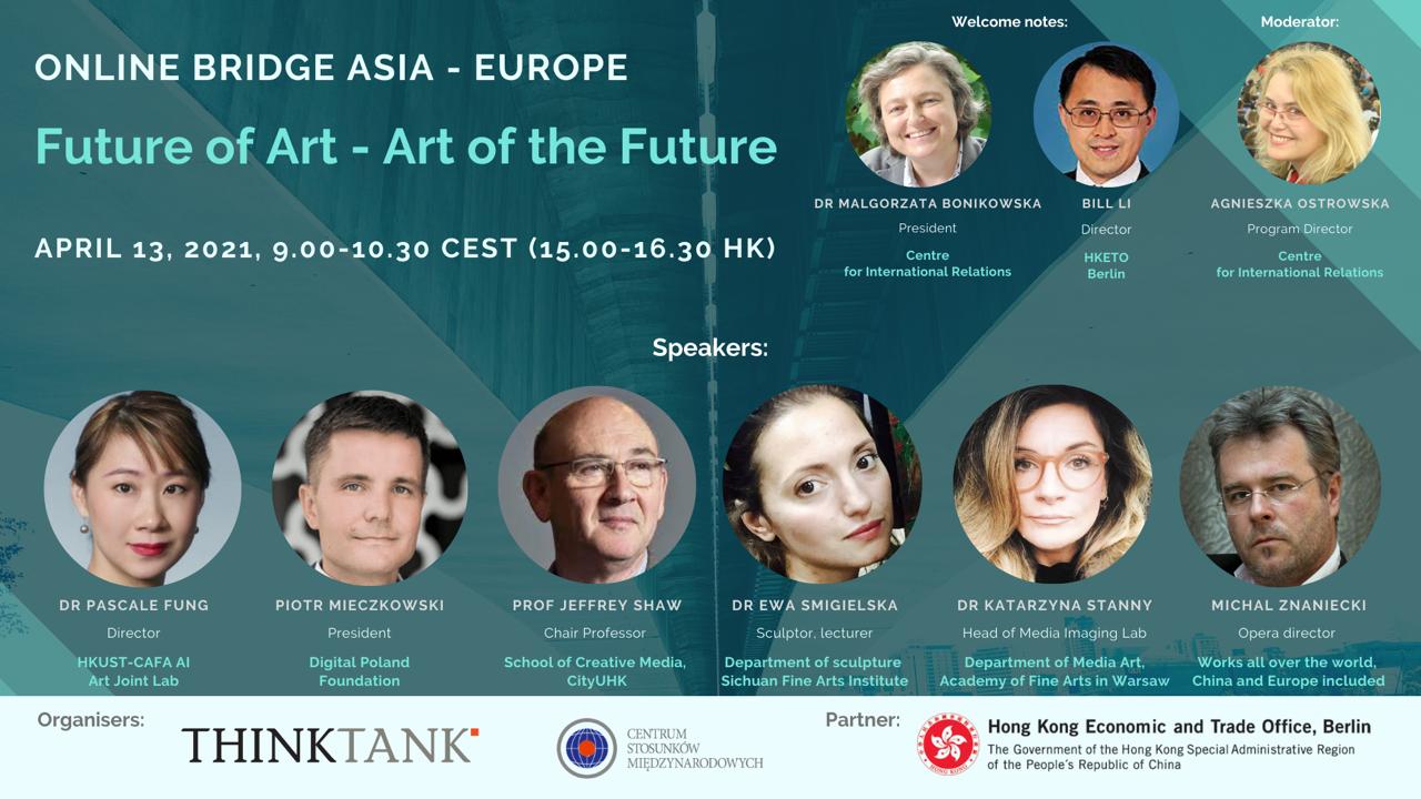 Online Seminar 'Future of Art - Art of the Future'