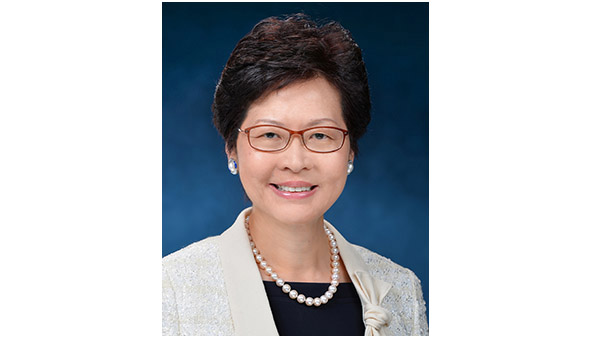 Chief Executive, Mrs Carrie Lam