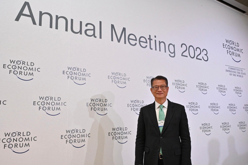 Financial Secretary attends World Economic Forum Annual Meeting