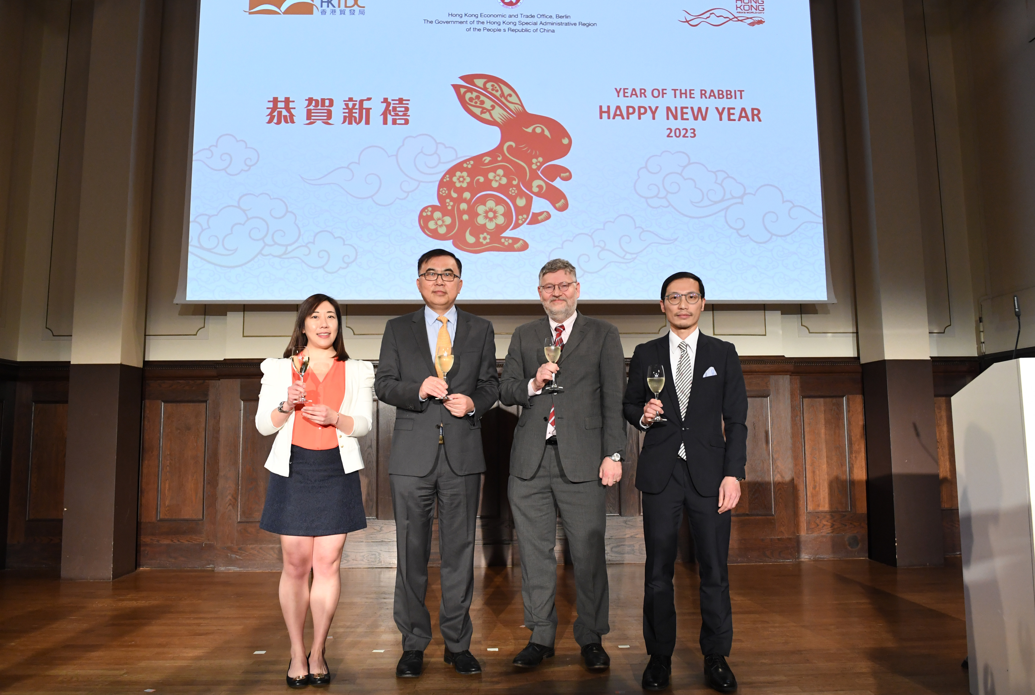 HKETO Berlin Celebrates Year of the Rabbit