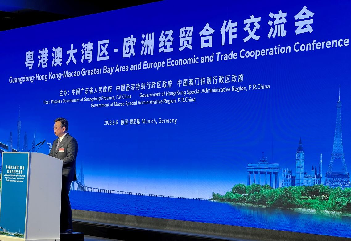 SCED highlights GBA's business opportunities and Hong Kong's strengths on visit to Germany
