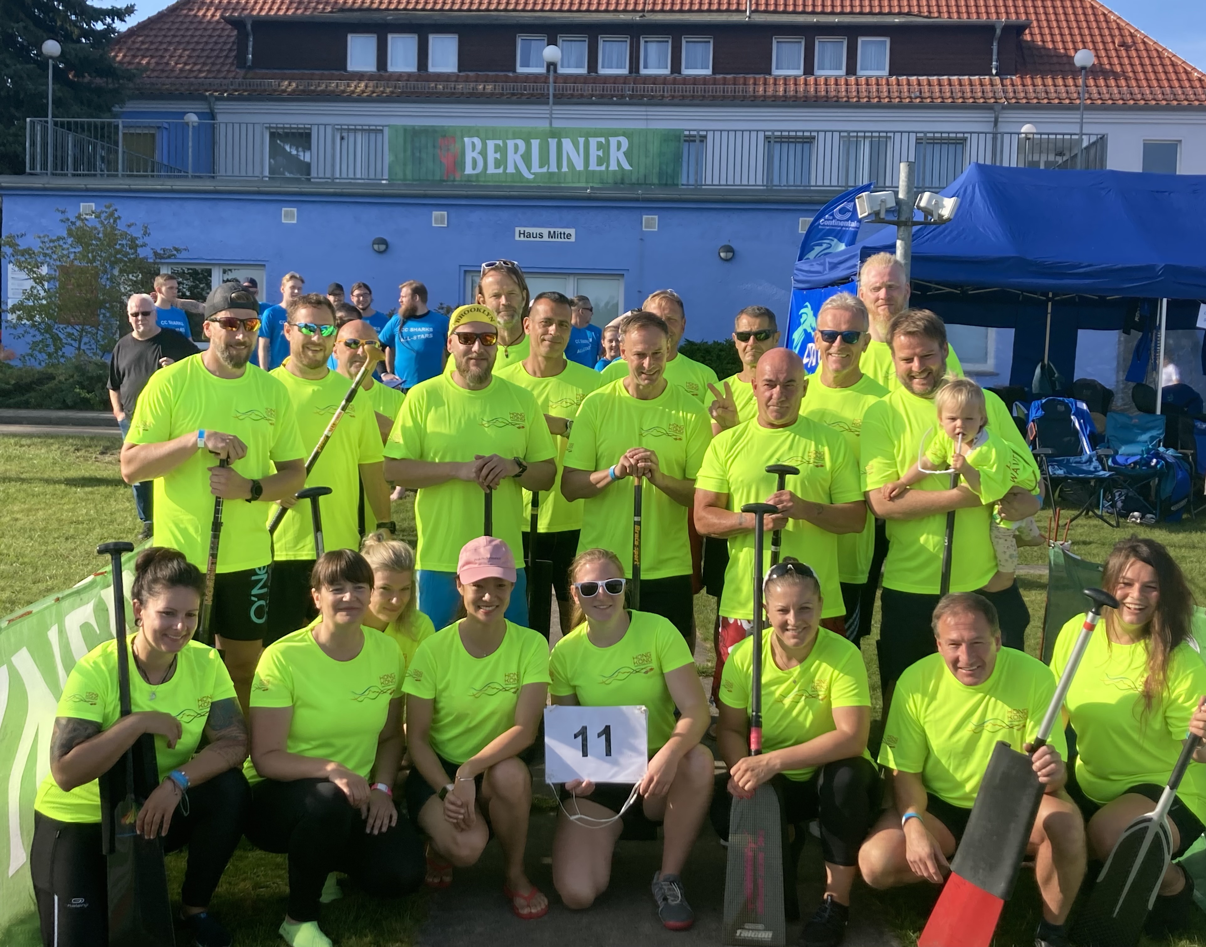 Dragon boats come to live at the Berlin CityCup