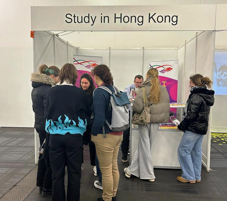 HKETO Berlin introduced the study opportunities in Hong Kong.