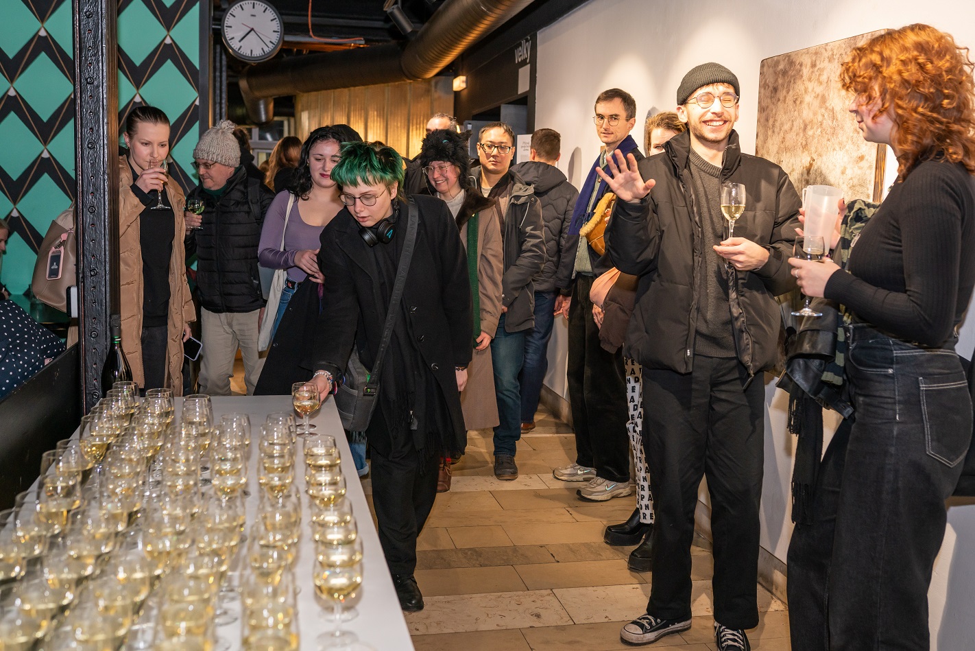 The Hong Kong Economic and Trade Office, Berlin supported the screening of Hong Kong films at the Filmasia Presents Festival in Brno, Czechia. Photo shows the guests at the reception after the screening of “In the Mood for Love”.