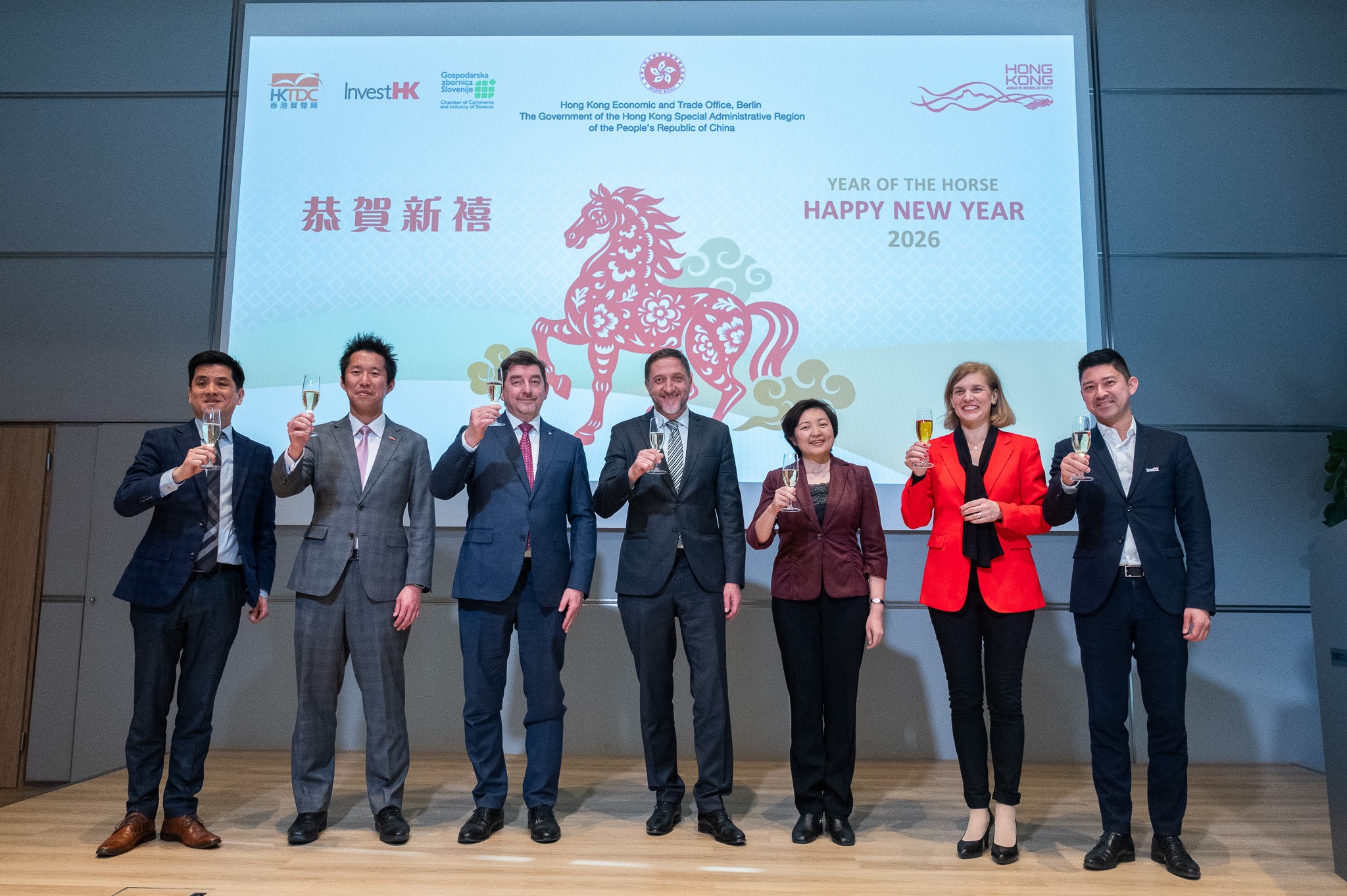 HKETO Berlin welcomes Year of Horse in Slovenia and Switzerland