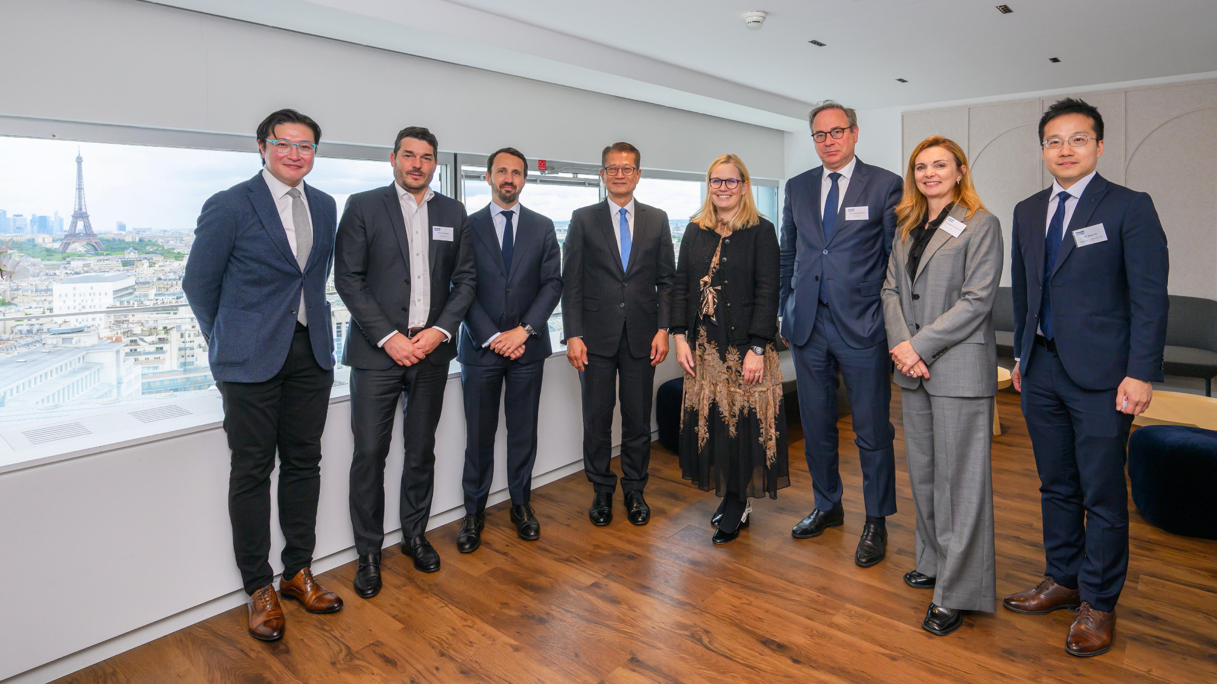 Financial Secretary begins visit to Europe