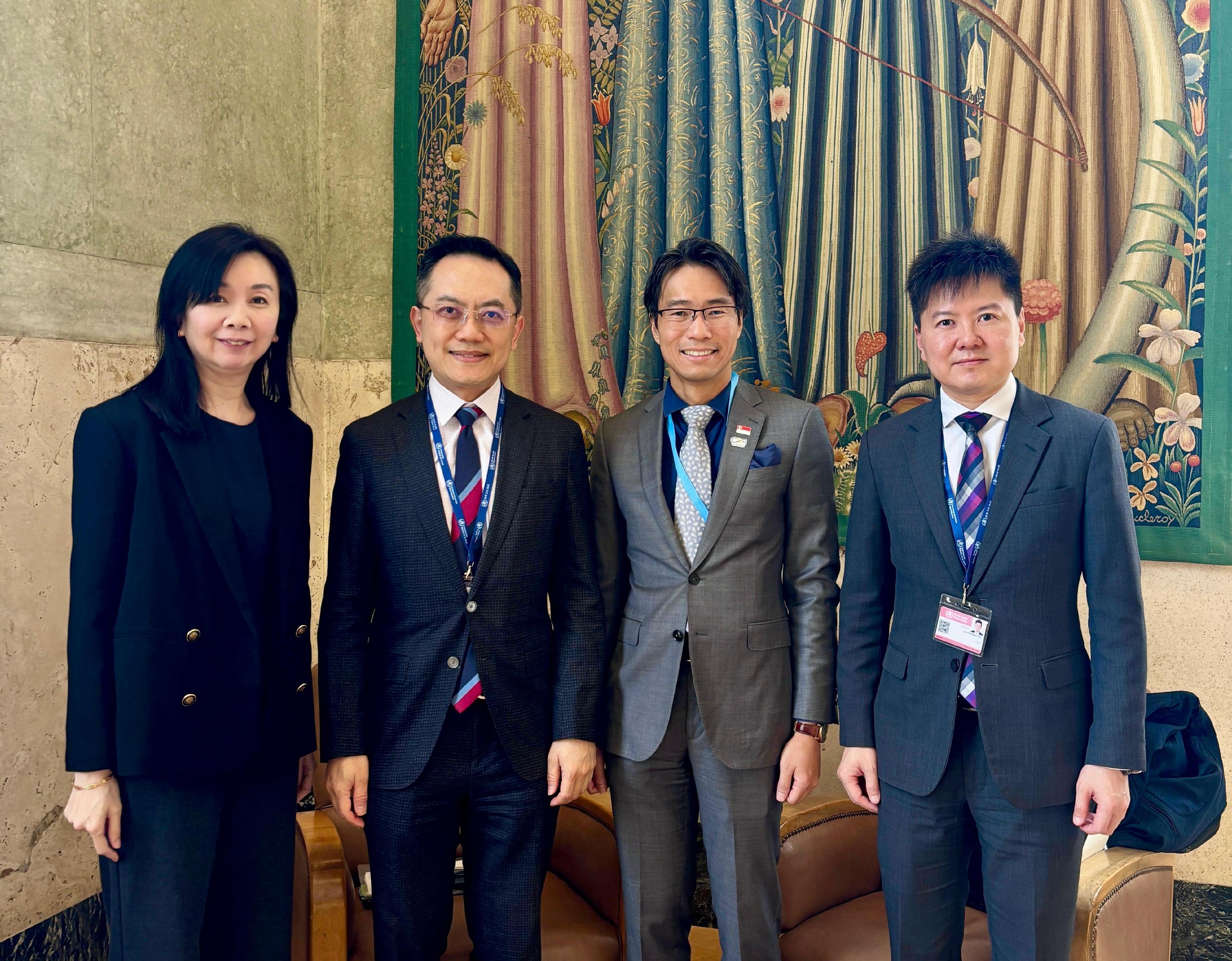 Secretary for Health continues to attend 79th World Health Assembly