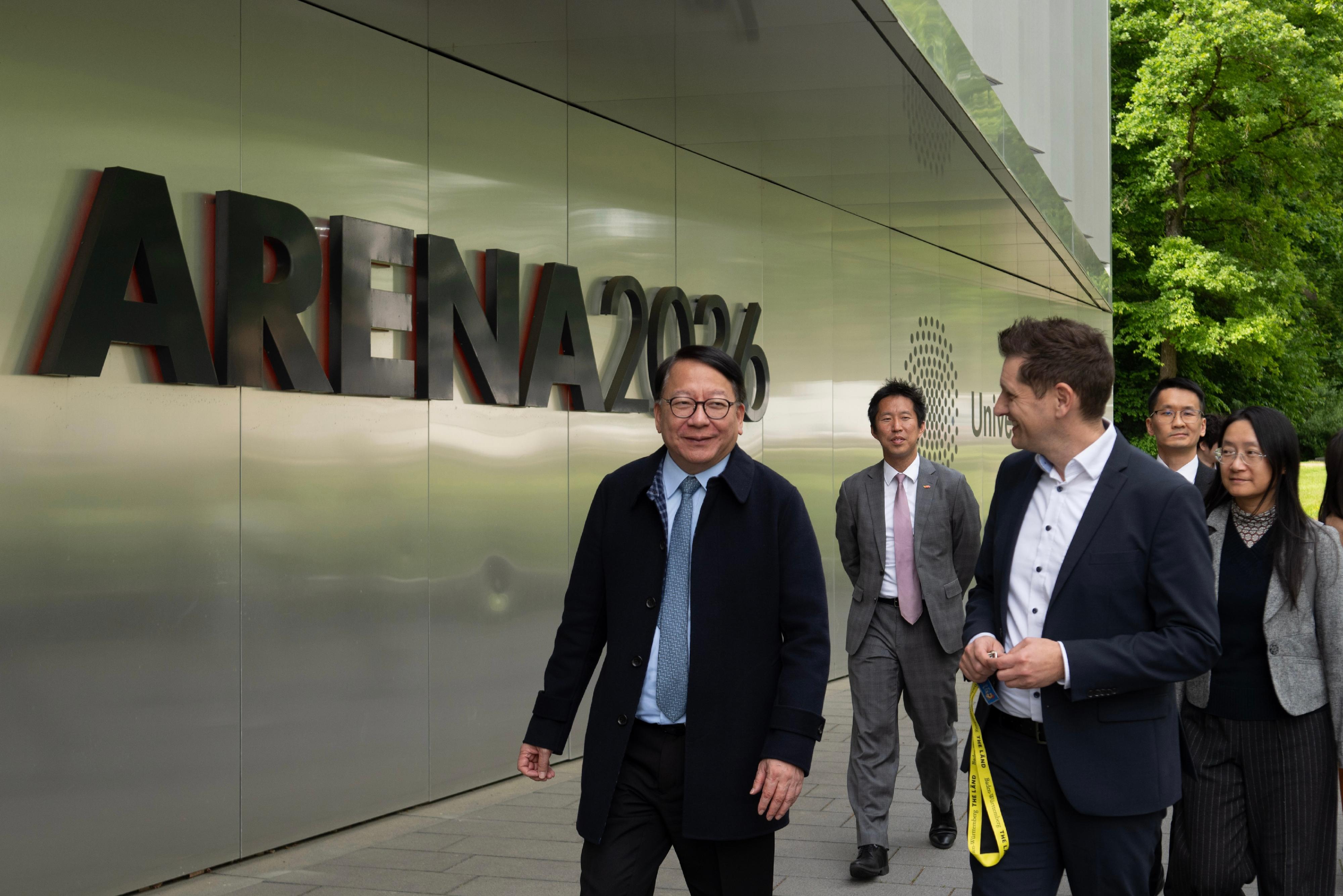 Chief Secretary continues to lead delegation to visit Germany