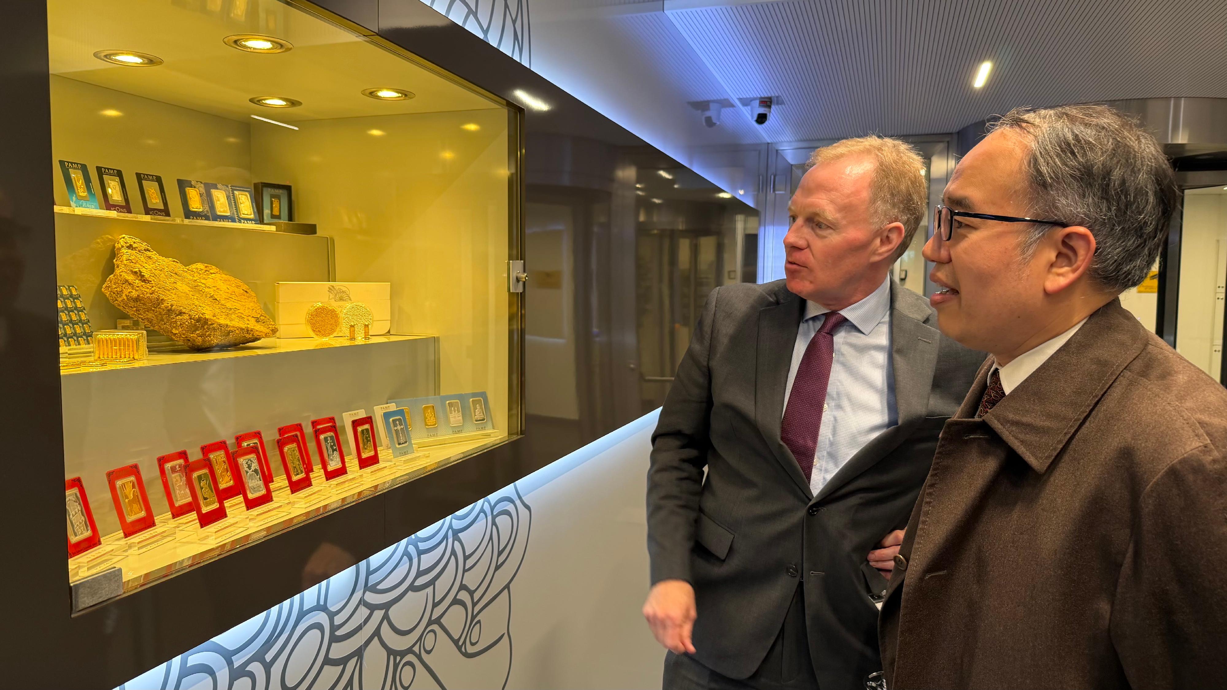 SFST visits leading gold refineries in Switzerland